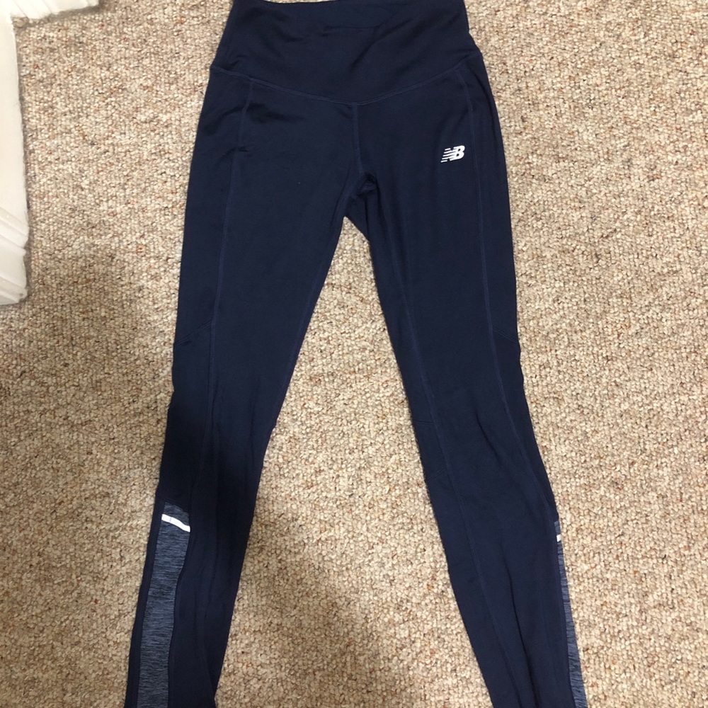 Navy New Balance leggings